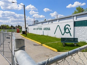 Jack Setters Arena on Wednesday, May 22, 2019. The arena has been closed since December due to public safety concern. Azin Ghaffari/Postmedia Calgary