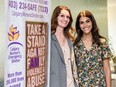 Kim Lovett, left, and Jenavie Lovett, who have lost family members Jasmine Lovett and her daughter Aliyah Sanderson to domestic violence pose for a portrait on Friday, May 24, 2019. Lovett family donated $25,000 to the Calgary WomenÕs Emergency Shelter. Azin Ghaffari/Postmedia Calgary