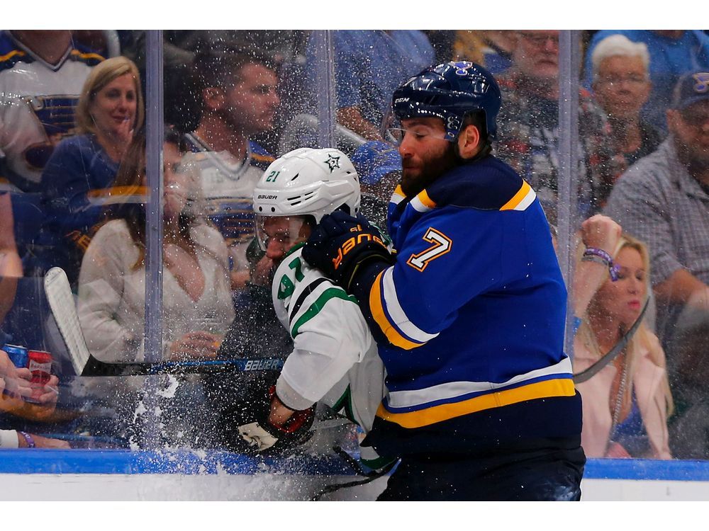 St. Louis Blues head coach Craig Berube talks about inching closer to  playoff series win