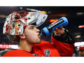 Calgary Roughnecks goaltender Christian Del Bianco has had a breakout season.