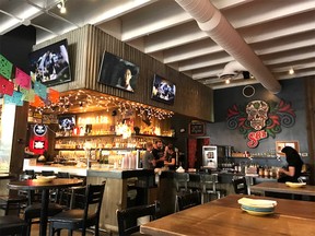 An interior shot of the Blanco Cantina at 723 17 Ave SW in Calgary.