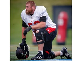 Calgary Stampeders OL Brad Erdos