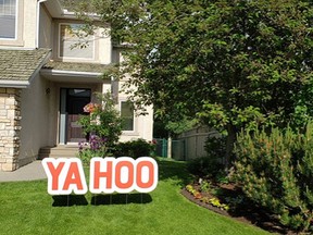 The debate is settled... it's 'Yahoo!' Submitted photo.