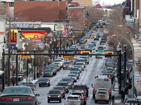 Calgary's 17th avenue was photographed on Sunday January 20, 2019. Gavin Young/Postmedia