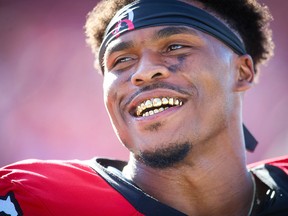 Calgary Stampeders Don Jackson during CFL football in Calgary against the Ottawa Redblacks on Saturday, June 15, 2019. Al Charest/Postmedia