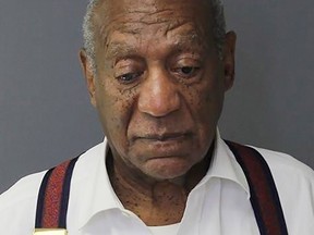 This September 25, 2018, booking photo obtained from the Montgomery County Correctional Facility in Eagleville, Pennsylvania, shows comedian Bill Cosby after his sentencing.