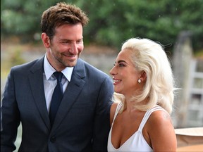 Director and actor Bradley Cooper and actress Lady Gaga arrive at the Excelsior Hotel on August 31, 2018 during the 75th Venice Film Festival at Venice Lido.