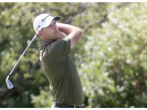 Wes Heffernan during the Golf Canada 2018 SVR Alberta Open Championship at the River Spirit Golf Club west of Calgary on Thursday June 21, 2018. Darren Makowichuk/Postmedia