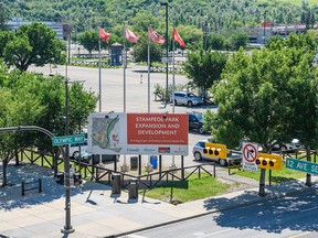 Pictured is the site of the new arena on 12 Ave and Olympic Way S.E. on Tuesday, July 23, 2019. Azin Ghaffari/Postmedia Calgary