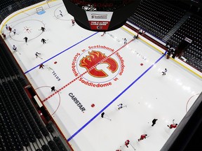File photo: Interior Image of the Scotiabank Saddledome in Calgary on Friday, September 15, 2017. Al Charest/Postmedia