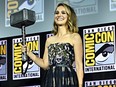 Natalie Portman of Marvel Studios' 'Thor: Love and Thunder' at the San Diego Comic-Con International 2019 Marvel Studios Panel in Hall H on July 20, 2019 in San Diego, California.