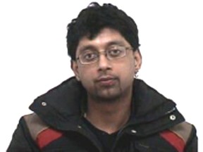 The body of Mohammed Saqib, 33, was found in a burning vehicle north of Airdrie on Sept. 18, 2015. Three men have been convicted of manslaughter in his death.