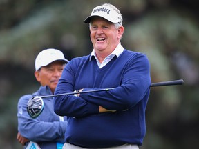 Colin Montgomerie at the 2018 Shaw Charity Classic on Aug. 29, 2018. Montgomerie will return to the tournament this year.