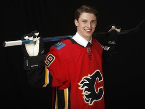 Jakob Pelletier was the Calgary Flames first-round selection in the 2019 NHL Draft.
