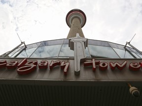 The Calgary Tower on Monday, July 15, 2019.