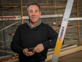 New World Interactive president Keith Warner poses for a photo in what will be their new development studio in Inglewood, the Denver-based video game developer chose Calgary for it's new location thanks to the city's $100 million economic diversification fund.  Al Charest / Postmedia