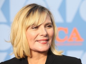 Actress Kim Cattrall attends the FOX Summer TCA 2019 All-Star Party at Fox Studios on August 7, 2019 in Los Angeles. (MICHAEL TRAN/AFP/Getty Images)