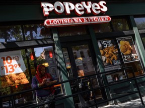 A Tennessee man is suing Popeyes for running out of their popular chicken sandwich. Getty Images
