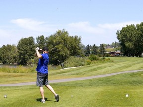 Hole 9 at the Inglewood Golf Club in Calgary on Monday, August 5, 2019. Darren Makowichuk/Postmedia