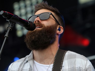 Jordan Davis performs on the second day of the Country Thunder music festival, held at Prairie Winds Park in Calgary Saturday, August 17, 2019. Dean Pilling/Postmedia