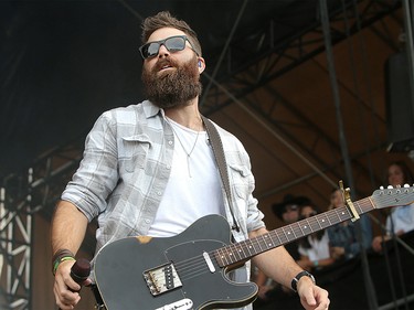 Jordan Davis performs on the second day of the Country Thunder music festival, held at Prairie Winds Park in Calgary Saturday, August 17, 2019. Dean Pilling/Postmedia