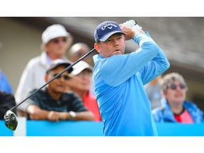 PGA golfer Shaun Micheel during the first round of the Shaw Charity Classic a PGA Tour Champions event at Canyon Meadows Golf Club in Calgary, Alta., on Friday, August 30, 2019. Al Charest / Postmedia