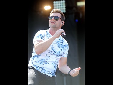 Country musician Shawn Austin performs on the second day of the Country Thunder music festival, held at Prairie Winds Park in Calgary Saturday, August 17, 2019. Dean Pilling/Postmedia