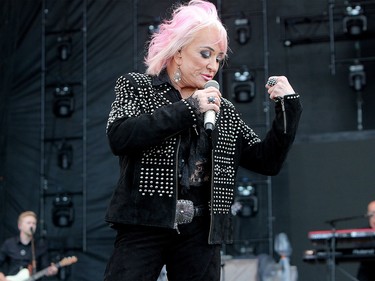 Country musician Tanya Tucker performs on the first day of the Country Thunder music festival, held at Prairie Winds Park in Calgary Friday, August 16, 2019. Dean Pilling/Postmedia