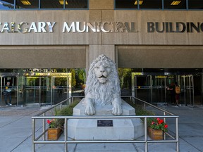 Calgary’s City Hall was photographed on Tuesday September 3, 2019.  Gavin Young/Postmedia