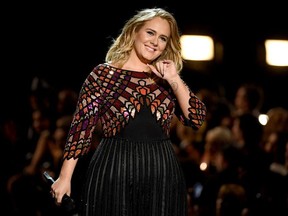Recording artist Adele performs onstage during The 59th GRAMMY Awards at STAPLES Center on February 12, 2017 in Los Angeles, California.