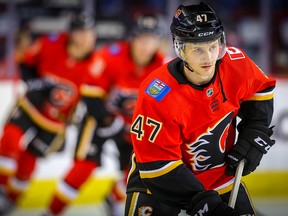 Calgary Flames prospect Matthew Phillips.