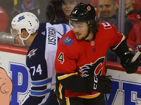 Defenceman Rasmus Andersson had a breakout season with the Flames in 2018-19.