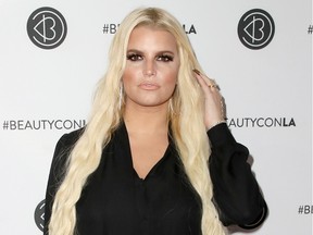 Jessica Simpson attends the Beautycon Festival LA 2018 at the Los Angeles Convention Center on July 14, 2018 in Los Angeles.