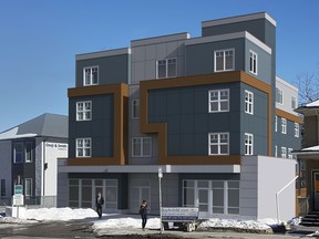 The James House, by Logel Homes, built for the Resolve Campaign to end homelessness in Calgary. Courtesy, Logel Homes