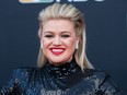 Kelly Clarkson at the 2019 Billboard Music Awards held at the MGM Grand Garden Arena in Las Vegas, California, on May 1, 2019.