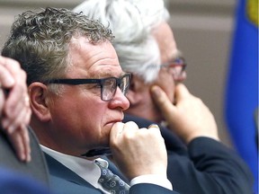 Coun. Shane Keating in council chambers at Calgary City Hall.