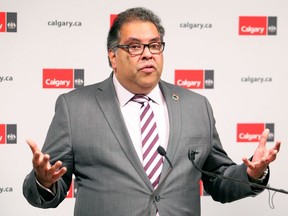 Mayor Naheed Nenshi on Friday, October 11, 2019.