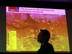 Calgary unveiled a new set of preliminary concepts designed to improve Deerfoot Trail as traffic patterns change and grow over the next 30 years.