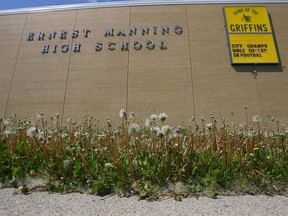 Ernest Manning High School is shown in soutwest Calgary, AB  June 9, 2011. JIM WELLS/ CALGARY SUN/ QMI AGENCY