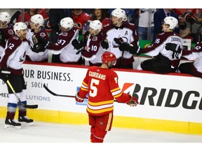 It was a tough end to the playoffs for the Flames last season. A recent team-bonding outing is helping put that memory behind them. File photo by Al Charest/Postmedia.