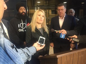 Michelle Rempel, Conservative Candidate for Calgary Nose Hill during a media availability outlining their response to the YYC Matters election survey. Meghan Potkins / Postmedia