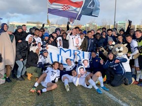 History has once again been made for the Mount Royal Cougars men’s soccer team, which moves onto the Canada West semi-final after defending home turf one last time with an emotional 2-1 victory over the Thompson Rivers WolfPack on Saturday afternoon.