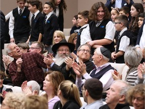 Members of Calgary's Jewish community filled Calgary City Council chambers Monday November 18, 2019 to watch as council unanimously voted to declare January 27 as the annual Holocaust Remembrance Day in Calgary.