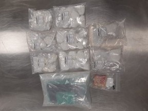 A four-month drug trafficking investigation has led to two men charged and more than $220,000 worth of cocaine seized.