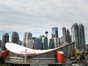 City council is discussing a tentative agreement between the City of Calgary, the Calgary Flames and the Calgary Stampede to build a new NHL arena to replace the Saddledome. Al Charest / Postmedia