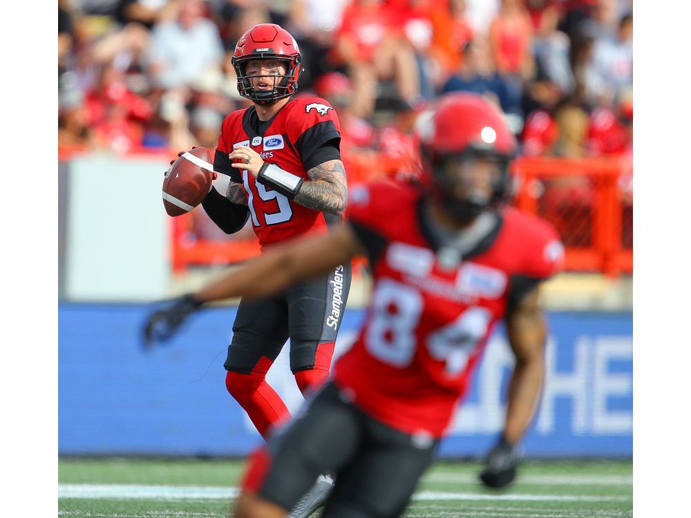 Stampeders sense playoff feel with tough matchup against Roughriders