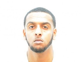 Hanock Afowerk, 26, is seen in this undated police handout photo. A jury has seen graphic photographs of injuries inflicted on a man whose body was found at the side of a rural highway west of Calgary. Forensic pathologist Enrico Risso was testifying at the trial of Tewodros Kebede and Yu Chieh Liao, who also goes by the first name Diana. Kebede and Liao are charged with first-degree murder of Hanock Afowerk, who was 26, in July 2017.
