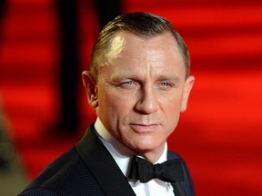 Actor Daniel Craig arrives for the royal world premiere of the new 007 film "Skyfall" at the Royal Albert Hall in London October 23, 2012.