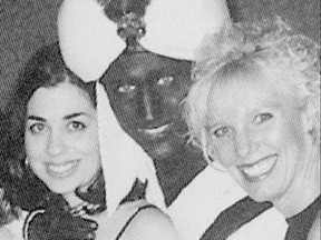 Justin Trudeau appeared in blackface in a 2001 yearbook photo from the private school where he taught.