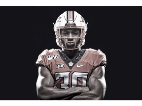 Sherwood Park's Chuba Hubbard is getting some serious consideration for the Heisman Award. OSU Twitter photo